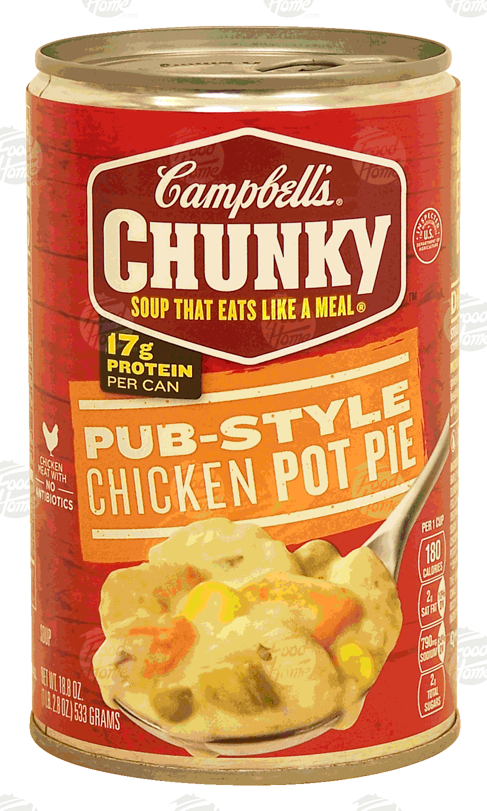 Campbell's Chunky pub-style chicken pot pie soup Full-Size Picture